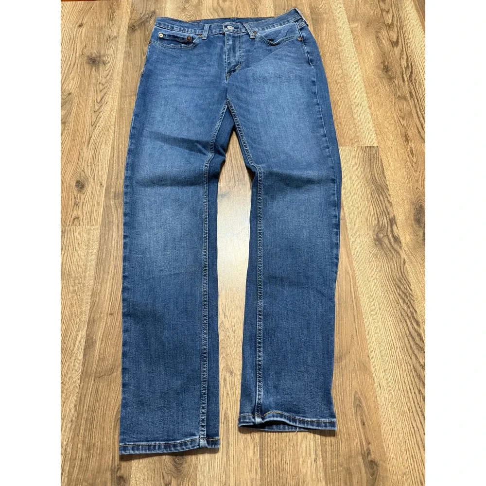 Levi Strauss & Co 511 Slim Fit Mens 32x32 Blue Denim Jeans Excellent